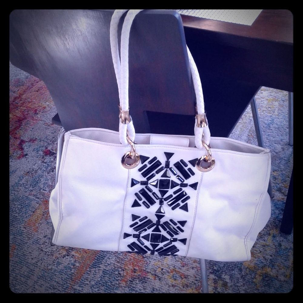 Inman large tote w/ removable interior bag see pic